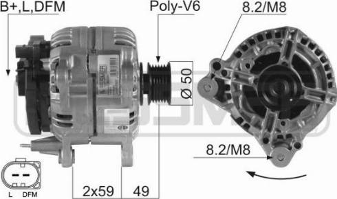 Messmer 210045A - Ģenerators autospares.lv