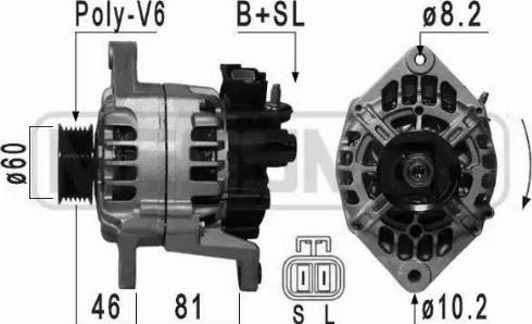 Messmer 210046 - Ģenerators autospares.lv