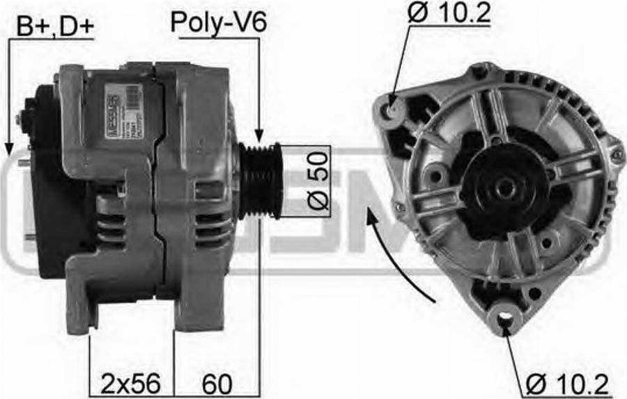 Messmer 210041 - Ģenerators autospares.lv