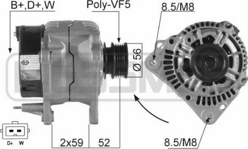 Messmer 210047A - Ģenerators www.autospares.lv