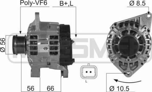 Messmer 210053A - Ģenerators autospares.lv