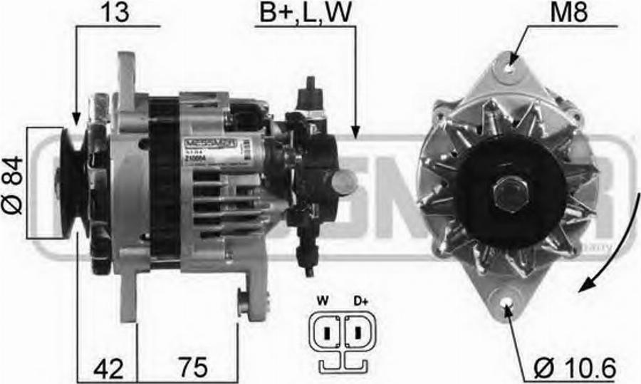 Messmer 210064 - Генератор www.autospares.lv