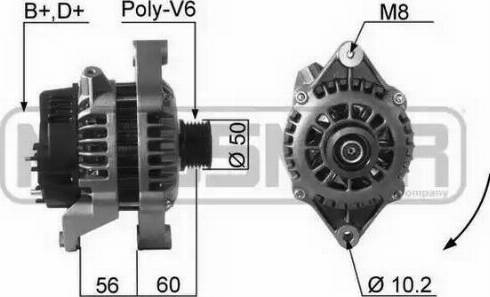 Messmer 210065 - Ģenerators www.autospares.lv