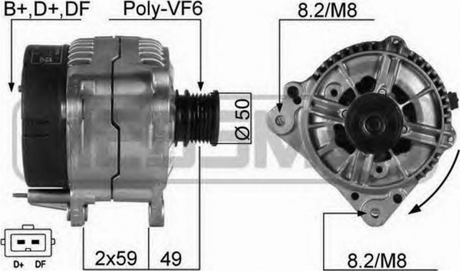 Messmer 210061 - Генератор www.autospares.lv