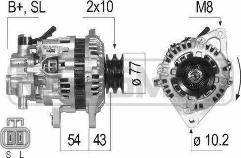 Messmer 210018A - Ģenerators www.autospares.lv