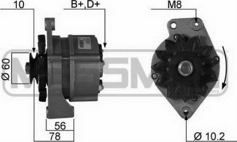 Messmer 210089A - Ģenerators autospares.lv