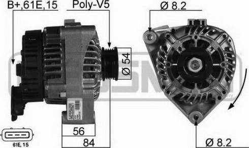 Messmer 210084R - Ģenerators autospares.lv