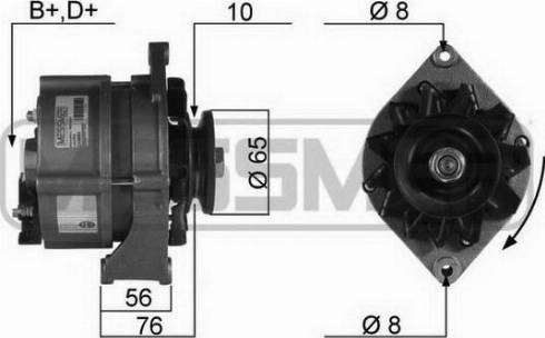 Messmer 210083R - Генератор www.autospares.lv