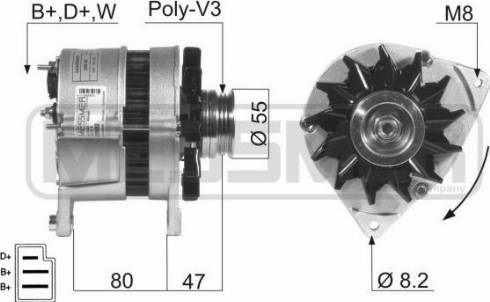 Messmer 210082A - Генератор www.autospares.lv