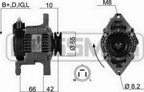 Messmer 210039A - Генератор www.autospares.lv