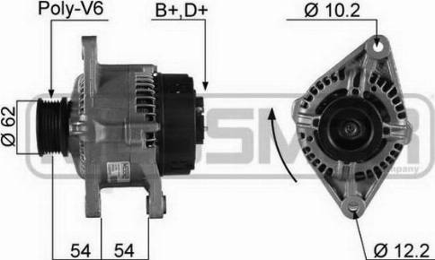 Messmer 210034A - Генератор www.autospares.lv