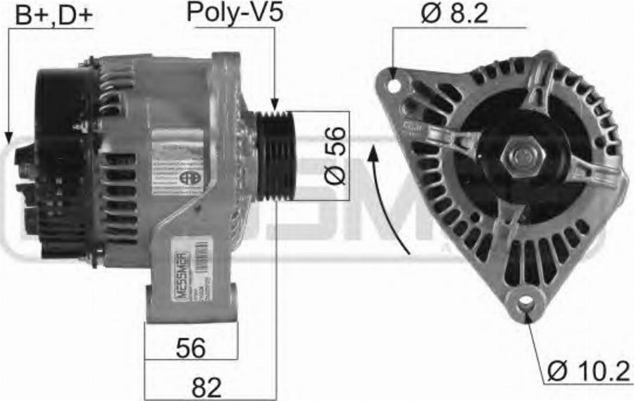 Messmer 210036 - Ģenerators autospares.lv