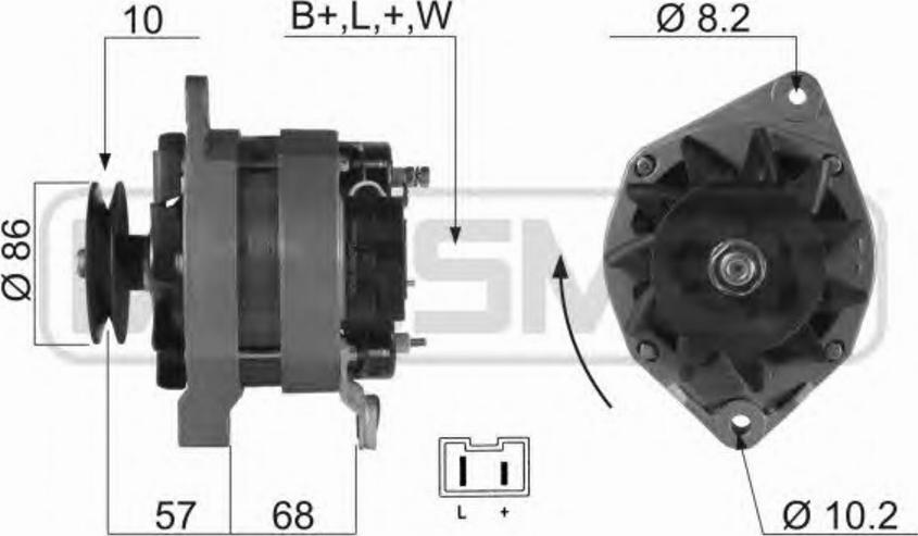 Messmer 210031 - Ģenerators autospares.lv