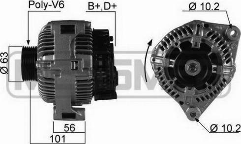 Messmer 210021A - Генератор www.autospares.lv