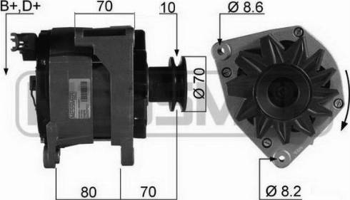 Messmer 210078R - Ģenerators autospares.lv