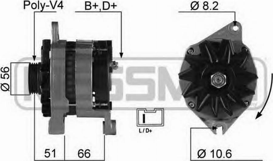 Messmer 210073 - Ģenerators autospares.lv