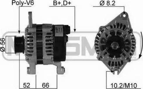 Messmer 210077 - Alternator www.autospares.lv