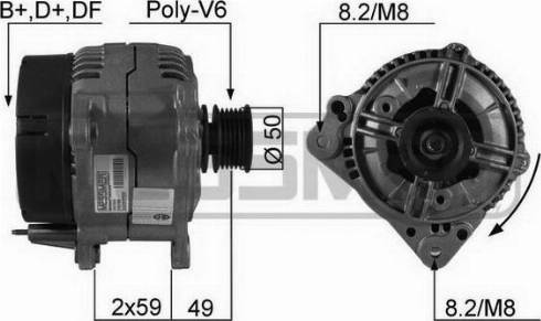 Messmer 210199A - Генератор www.autospares.lv