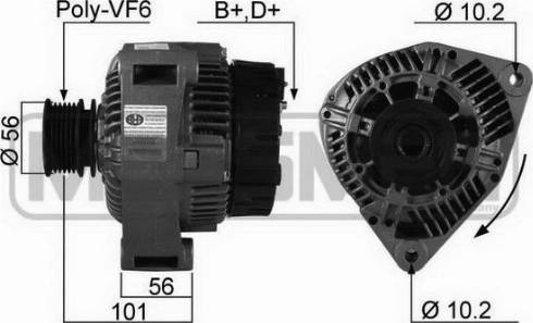 Messmer 210198A - Ģenerators www.autospares.lv