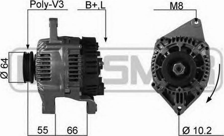 Messmer 210146 - Ģenerators autospares.lv