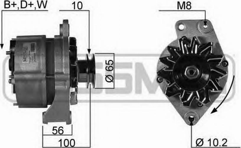 Messmer 210141 - Ģenerators autospares.lv