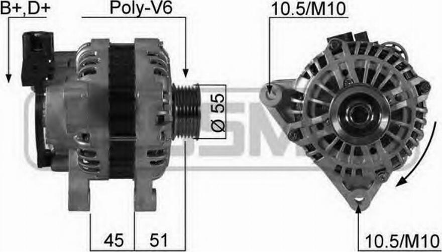 Messmer 210142 - Alternator www.autospares.lv