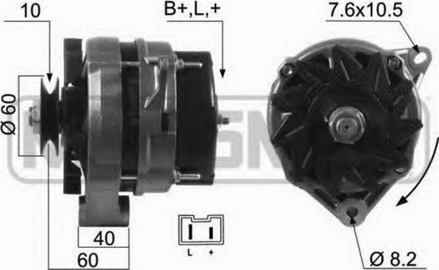 Messmer 210159 - Ģenerators autospares.lv