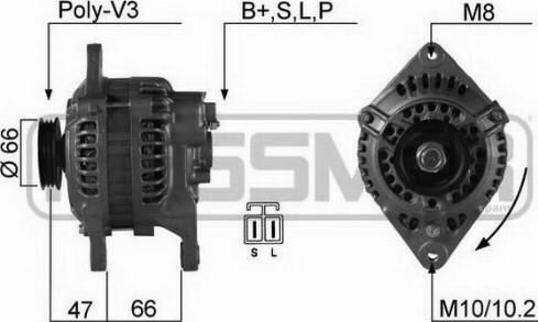 Messmer 210158R - Ģenerators autospares.lv