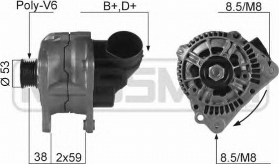 Messmer 210152 - Ģenerators www.autospares.lv