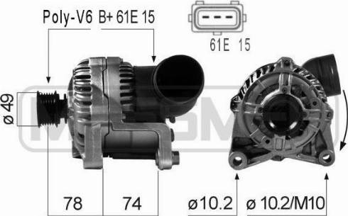 Messmer 210164A - Ģenerators www.autospares.lv