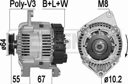 Messmer 210166A - Ģenerators www.autospares.lv