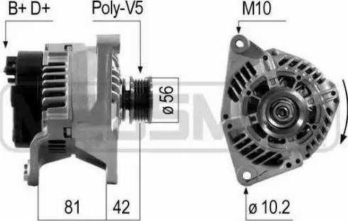 Messmer 210160 - Генератор www.autospares.lv