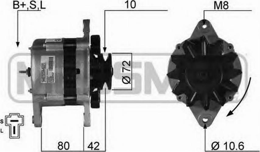 Messmer 210105 - Генератор www.autospares.lv