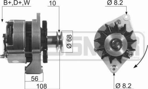 Messmer 210108A - Ģenerators autospares.lv