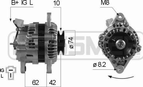 Messmer 210107A - Ģenerators www.autospares.lv