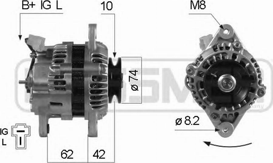 Messmer 210107 - Ģenerators www.autospares.lv