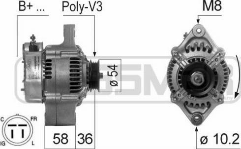 Messmer 210119R - Ģenerators www.autospares.lv