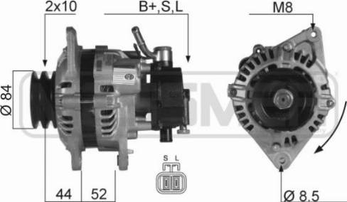 Messmer 210114A - Alternator www.autospares.lv