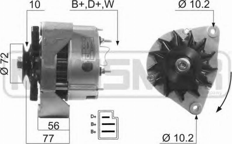 Messmer 210111 - Ģenerators www.autospares.lv