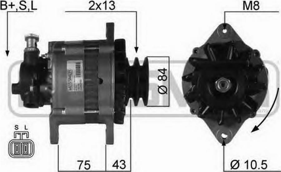 Messmer 210118 - Ģenerators autospares.lv