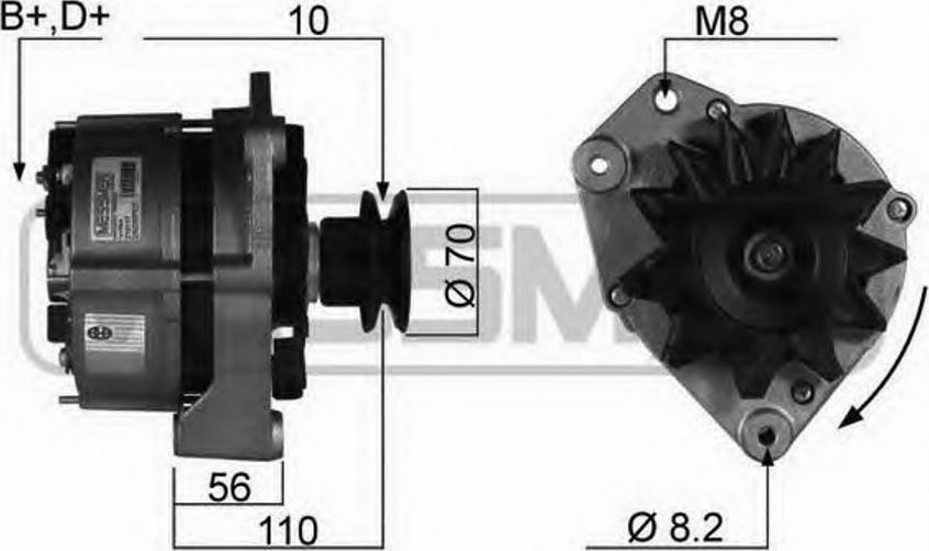 Messmer 210117 - Ģenerators autospares.lv