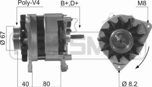 Messmer 210185A - Ģenerators autospares.lv