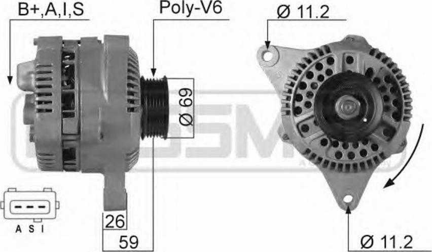 Messmer 210136 - Ģenerators autospares.lv