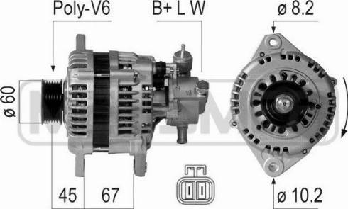 Messmer 210131A - Ģenerators autospares.lv