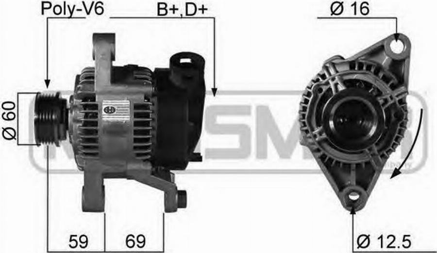 Messmer 210132 - Ģenerators www.autospares.lv