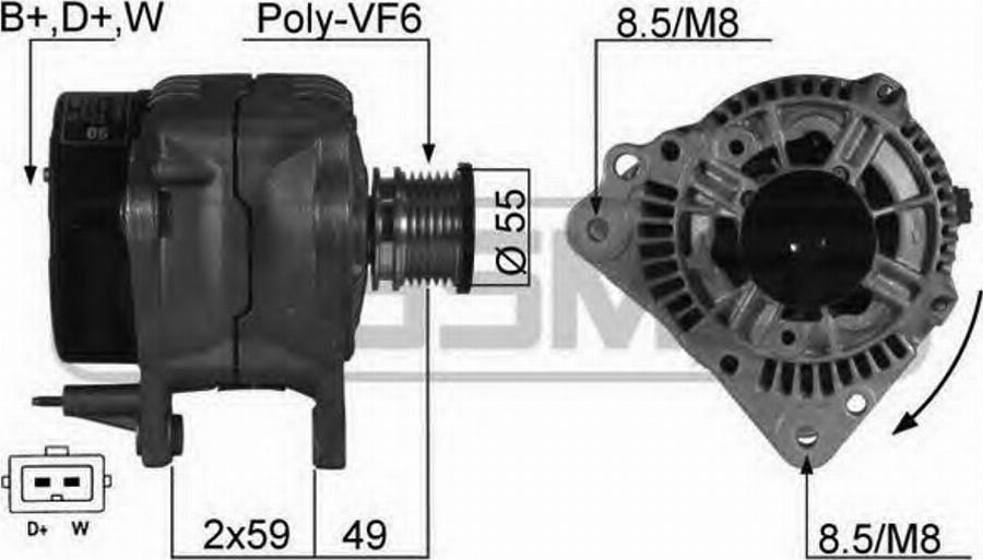 Messmer 210125 - Генератор www.autospares.lv