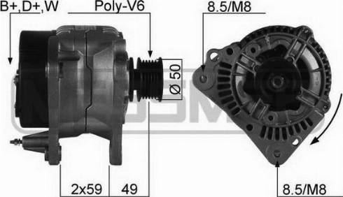 Messmer 210120A - Генератор www.autospares.lv