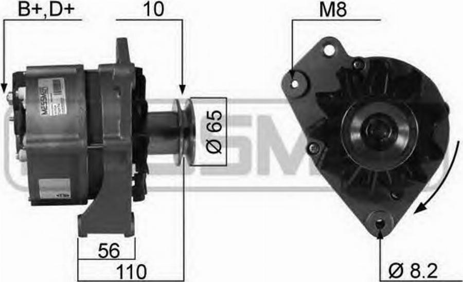 Messmer 210174 - Ģenerators autospares.lv