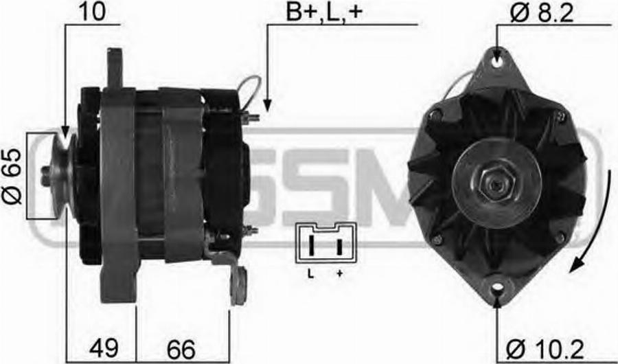 Messmer 210175 - Alternator www.autospares.lv