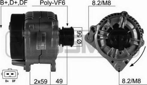 Messmer 210170A - Генератор www.autospares.lv